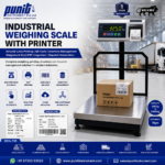 industrial weighing scale with printer
