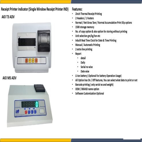 Receipt Printing Platform Weighing Scale - Image 6