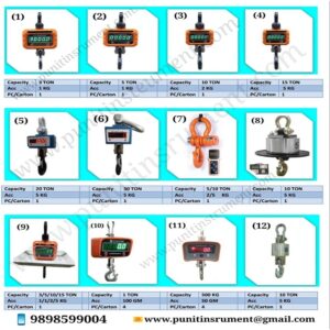 CRANE WEIGHING SCALE