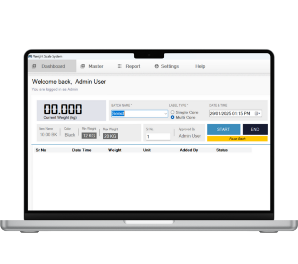 online customized weighing software, cloud weighing software, tailored weighing solutions, custom scale software, web-based weighing system