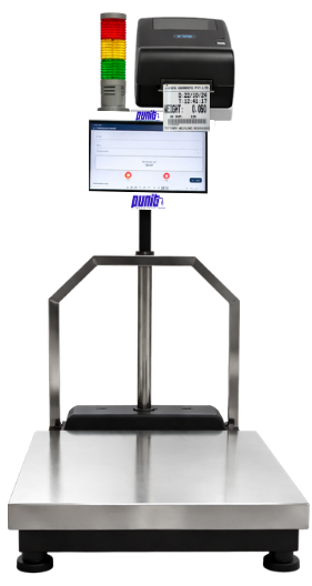 Punit Industrial Weighing Scale With Barcode Sticker Printer & Barcode Inventory Management ( Touchscreen Based ) - Image 4